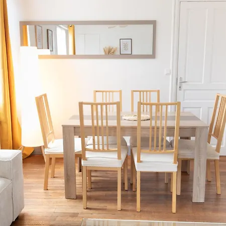 Le Familial - 2 Chambres, 5 Min Du Centre Avec Jardin